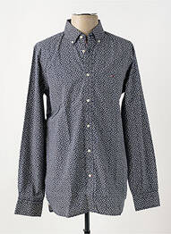 Chemise manches longues imprimé fantaisie bleu TOMMY HILFIGER homme