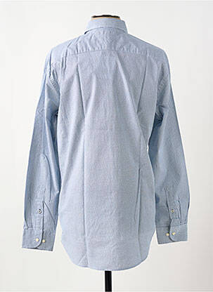 Chemise manches longues imprimé fantaisie bleu TOMMY HILFIGER homme