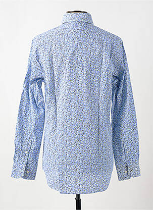 Chemise manches longues poches bleu PIERRE CARDIN homme