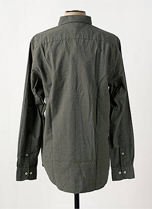 Chemise manches longues coupe cintrée vert TOMMY HILFIGER homme