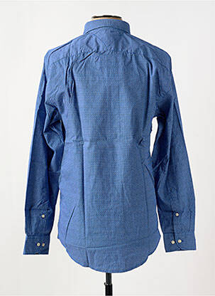 Chemise manches longues imprimé fantaisie bleu TOMMY HILFIGER homme