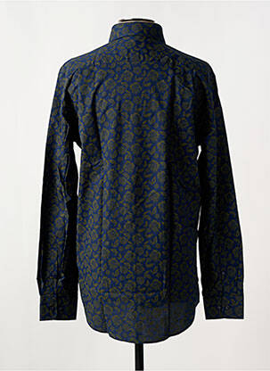 Chemise manches longues imprimé fleurs bleu SEIDEN STICKER homme