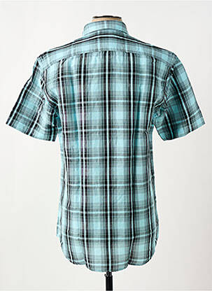 Chemise manches courtes poches bleu PIERRE CARDIN homme