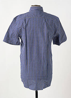 Chemise manches courtes poches bleu PIERRE CARDIN homme