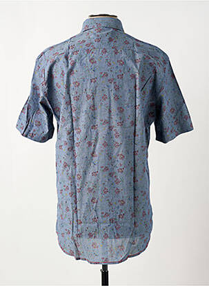 Chemise manches courtes poches bleu PIERRE CARDIN homme