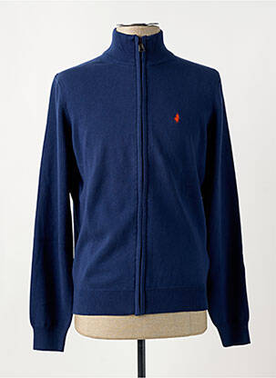 Gilet manches longues bleu MCS pour homme