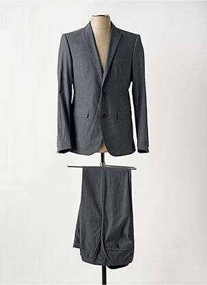 Costume de ville gris CG FASHION pour homme