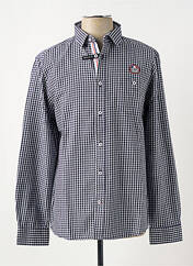 Chemise manches longues bleu TOMMY HILFIGER pour homme seconde vue
