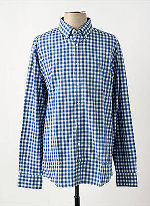 Chemise manches longues bleu TOMMY HILFIGER pour homme