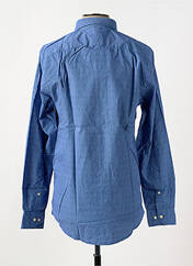 Chemise manches longues bleu TOMMY HILFIGER pour homme seconde vue