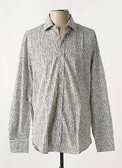 Chemise manches longues marron DANIEL HECHTER pour homme seconde vue