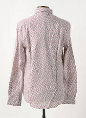 Chemise manches longues rouge DELAHAYE pour homme seconde vue