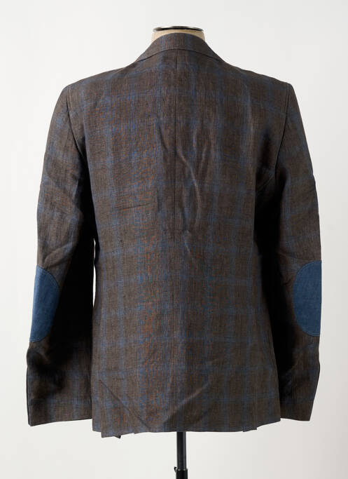 Blazer tissage chiné marron CLUB OF GENTS homme