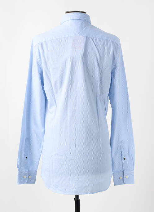Chemise manches longues coupe cintrée bleu TOMMY HILFIGER homme