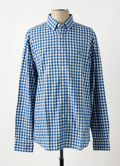 Chemise manches longues coupe cintrée bleu TOMMY HILFIGER homme