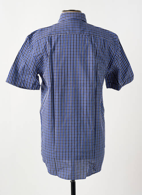 Chemise manches courtes poches bleu PIERRE CARDIN homme