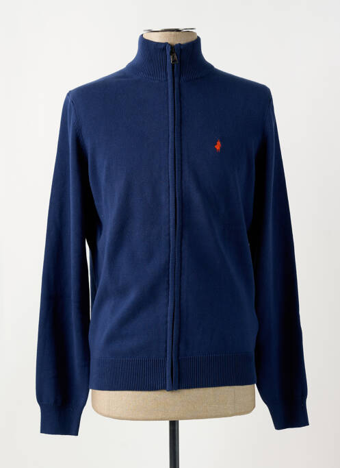 Gilet manches longues bleu MCS pour homme