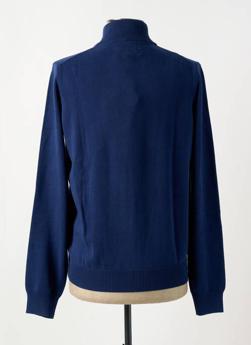 Gilet manches longues manches longues bleu MCS homme