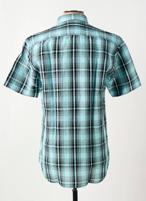 Chemise manches courtes bleu PIERRE CARDIN homme