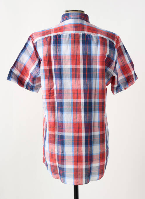 Chemise manches courtes rouge PIERRE CARDIN homme