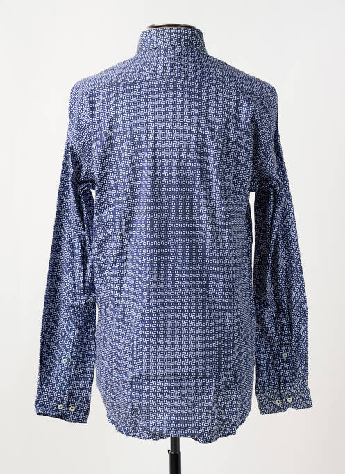 Chemise manches longues bleu PIERRE CARDIN homme