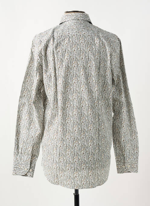 Chemise manches longues marron DANIEL HECHTER homme