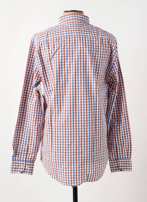 Chemise manches longues orange TOMMY HILFIGER homme