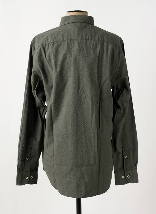 Chemise manches longues vert TOMMY HILFIGER homme