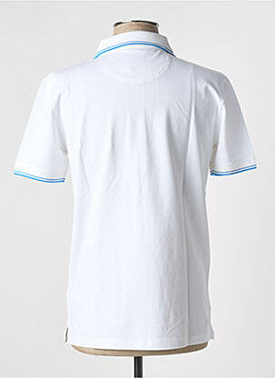 Polo coupe droite manches courtes blanc FUTURE homme