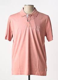 Polo coupe droite manches courtes rose PIERRE CARDIN homme
