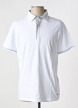 Polo blanc DELAHAYE pour homme