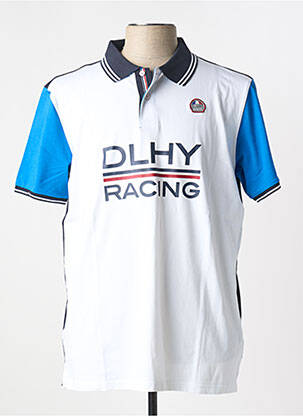 Polo blanc DELAHAYE pour homme