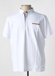Polo blanc DELAHAYE pour homme seconde vue