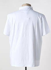 Polo blanc DELAHAYE pour homme seconde vue