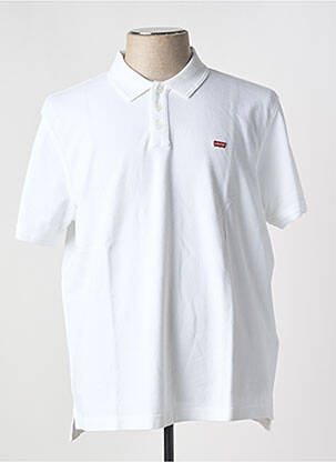 Polo blanc LEVIS pour homme