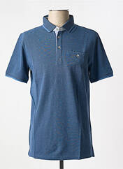 Polo bleu DELAHAYE pour homme seconde vue