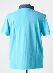 Polo bleu DELAHAYE pour homme seconde vue