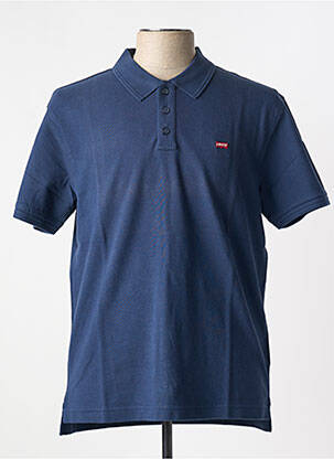 Polo bleu LEVIS pour homme