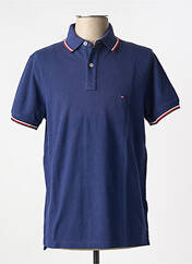 Polo bleu TOMMY HILFIGER pour homme seconde vue