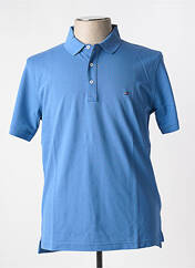 Polo bleu TOMMY HILFIGER pour homme seconde vue