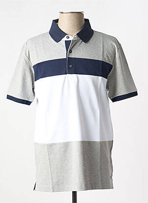 Polo gris PIERRE CARDIN pour homme