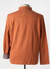 Polo marron DELAHAYE pour homme seconde vue