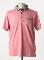 Polo rose DELAHAYE pour homme seconde vue