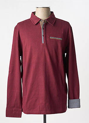 Polo rouge DELAHAYE pour homme