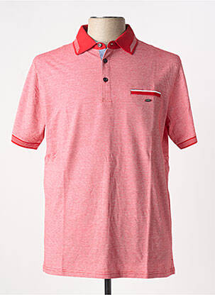 Polo rouge DELAHAYE pour homme