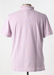 Polo violet DELAHAYE pour homme seconde vue