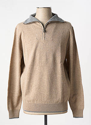 Pull beige CALAMAR pour homme