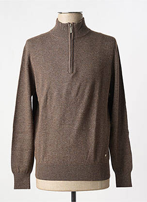 Pull marron PIERRE CARDIN pour homme