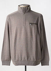Sweat-shirt gris DELAHAYE pour homme seconde vue