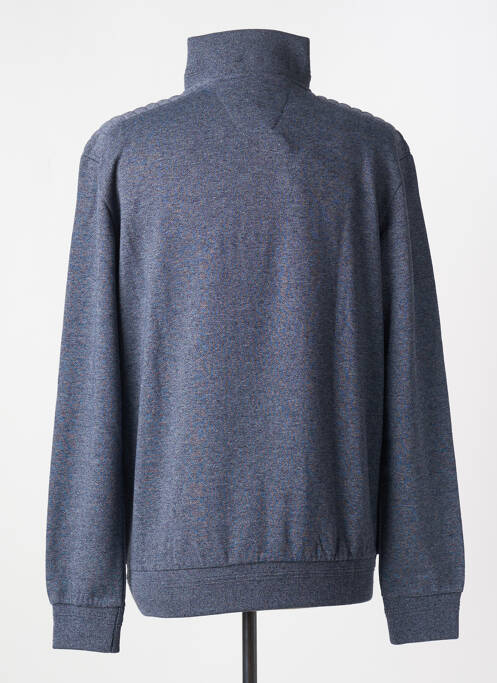 Sweat-shirt col col montant manches longues gris DELAHAYE homme
